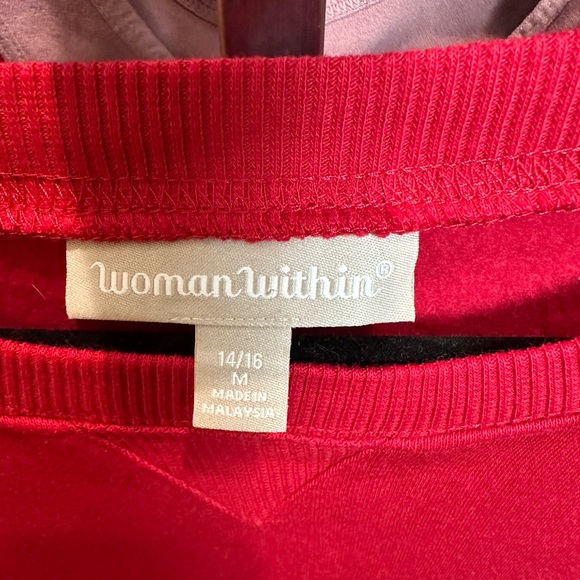 Woman Within sweatshirt - Picture 2 of 2